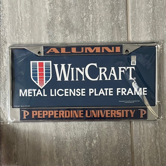 Pepperdine Metal License Plate Frame - Picture 1 of 1